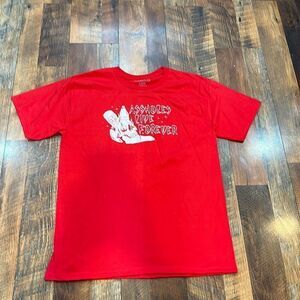 - ASSHOLES LIVE FOREVER t-shirt L (6032) NWOT